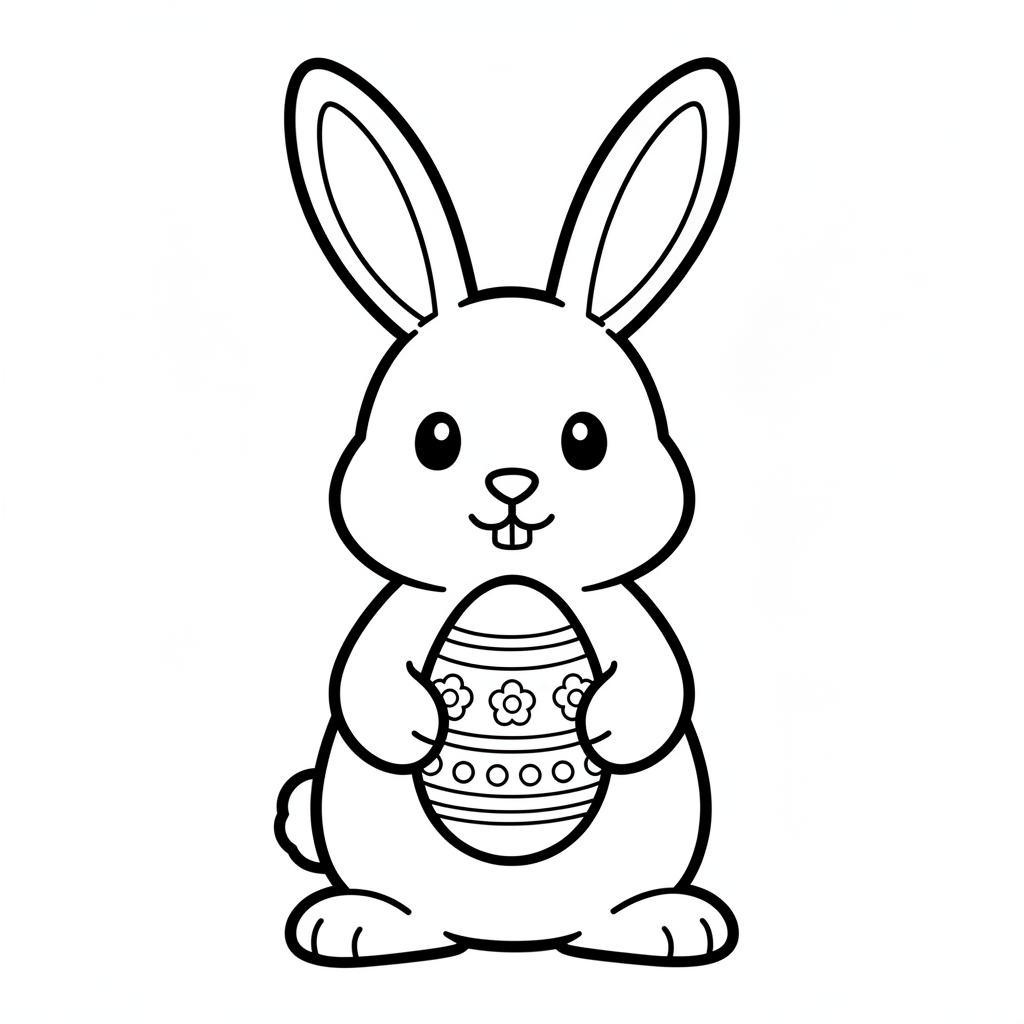 Easter Bunny coloring page